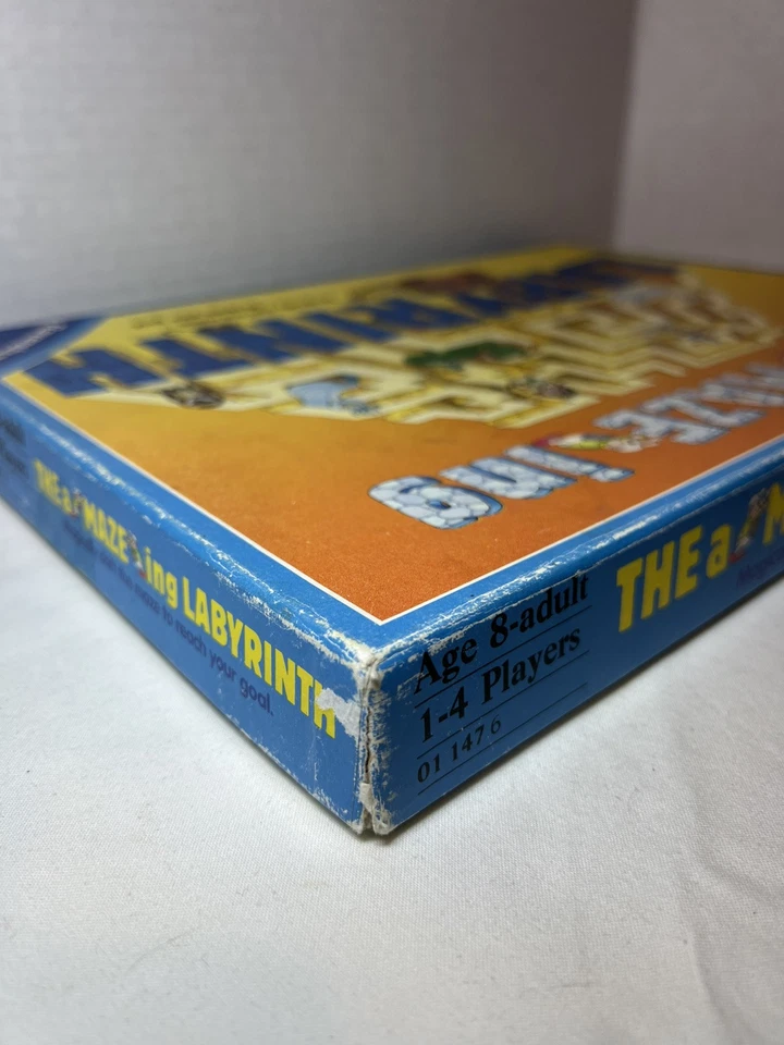 The A-Maze-ing Labyrinth 1988 Ravensburger Board Game Amazing missing Card Read - Image 4 of 4