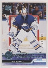 2023-24 Upper Deck Series 1 Young Guns Deluxe 168/250 Devon Levi #237 10ft