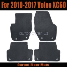For 2010 2011 Volvo Xc60 Front Rear Floor Mats Carpet Anti-slip Replacement