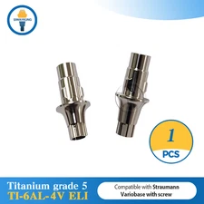 1pcs Dental Straight abutment Compatible Straumann ITI BLX RB Variobase