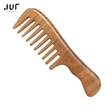 2017 Fashion Handmade Wooden Sandalwood Hair Combs Head Massager Wide Tooth Comb