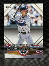 2022 Topps Update Series-Paragons of the Postseason Chipper Jones #PP-16. 26-183
