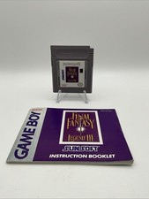 Final Fantasy Legend 3 Adventure Nintendo Game Boy Color W/ Manual