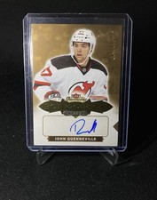 2016-17 Fleer Showcase John Quenneville Hot Prospects Rookie Auto #193 NJD /499