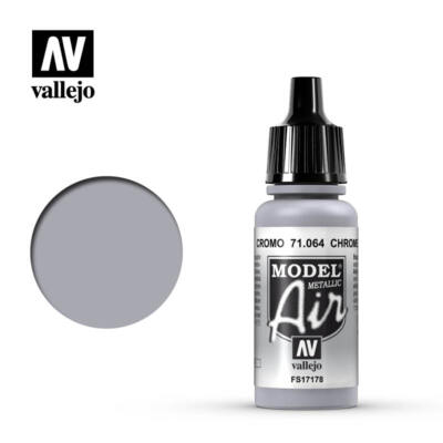 Alle Metalltöne (Metallic) - Hochwertige Vallejo Model-Air Farben