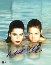 DENISE RICHARDS NEVE CAMPBELL SIGNED AUTOGRAPH WILD THINGS 11X14 PHOTO BECKETT