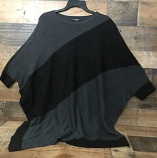 Simply Vera Wang Batwing Top Women S/M Minimalist Sweater Fairygoth Boho Cozy