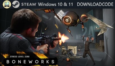 NEU PC Computer Spiel Boneworks für Windows 10 11 STEAM Download Code Game Key