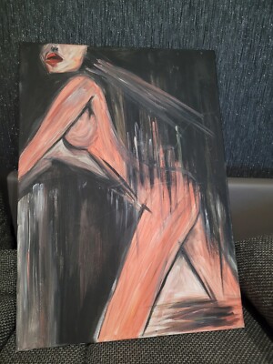 Acrylic/paint / Malen in der Hand
