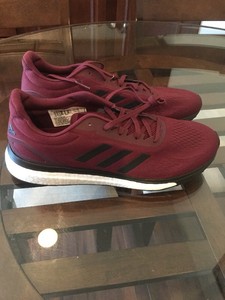 adidas response boost maroon