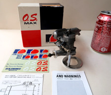 OS Max 10PF 1307 Moteur Ancien RC Vintage Model Engine Made in Japan