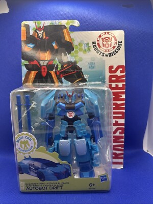 Transformers Robots in Disguise Warriors Class BLIZZARD STRIKE AUTOBOT DRIFT