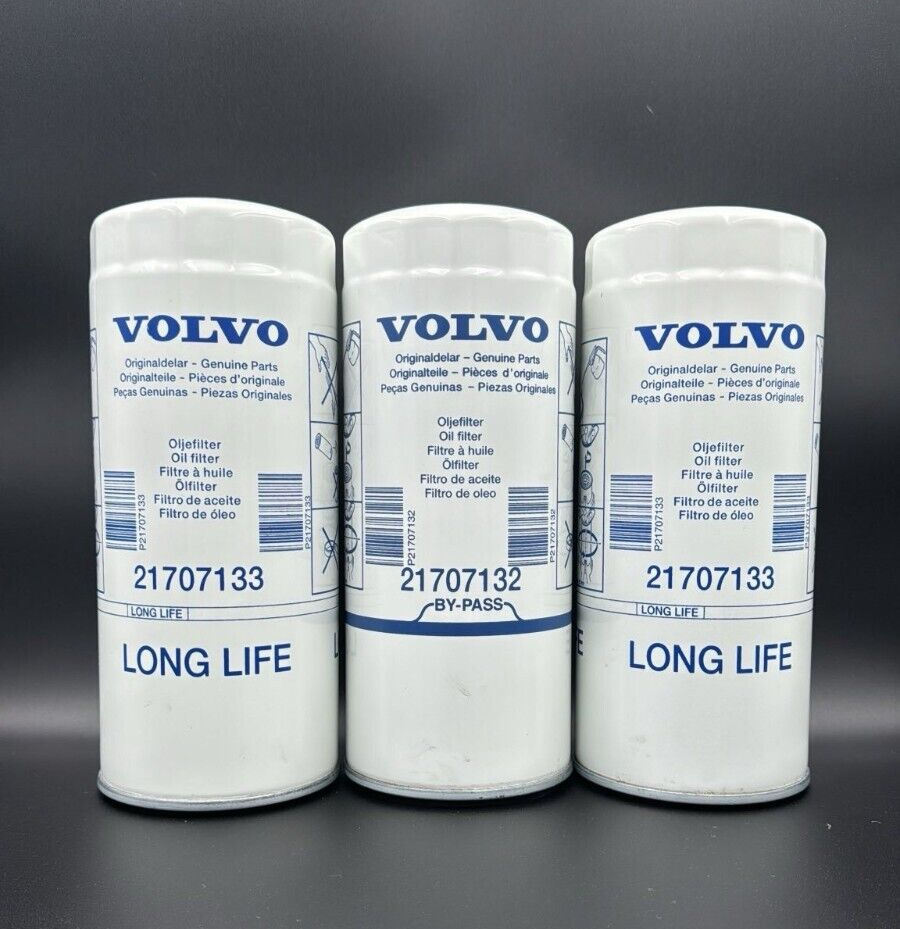 Filter Kit for Volvo D13 Oil Filter Change 21707132, 21707133 (2) eBay