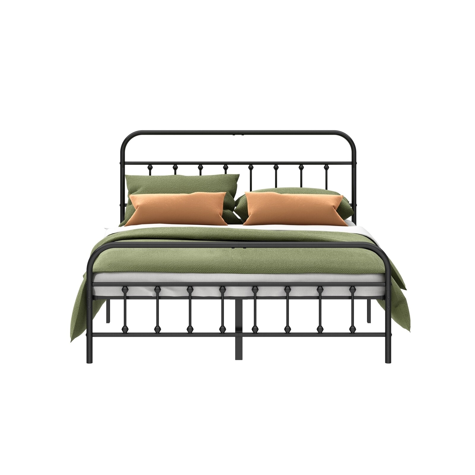- Structurally Stable Heavy Duty Steel Slat Supported Full B