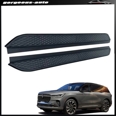 Fits Lincoln Nautilus 2023 2024 Fixed Running Boards Nerf Bar Side Steps Pedals