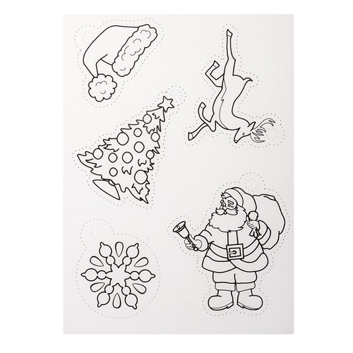 6pcs Xmas Easy Printer Inkjet Shrink Plastic Shrinking Film Shrinkable Paper - Picture 7 of 12