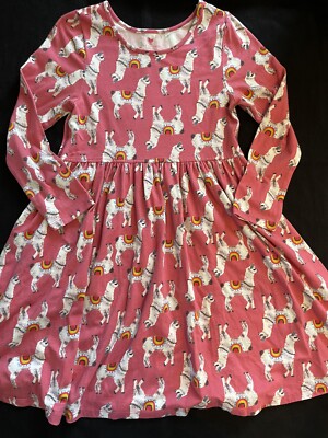 pink chicken rainbow dress Pink Chicken Girls Liza Lam Dress Dark Rainbow / 8