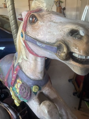 Carousel horse full size. Painted By Bieling