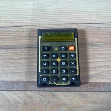 Vintage Casio Micro-Mini Electronic Calculator Handheld 8-Digits LCD - For Parts