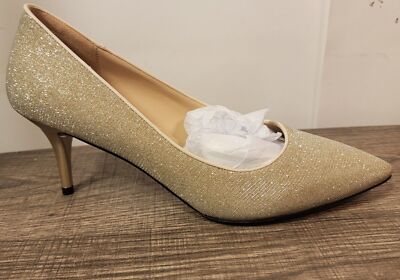 Casy Forever-Women's Silver glitter High Heel Shoes size 8M