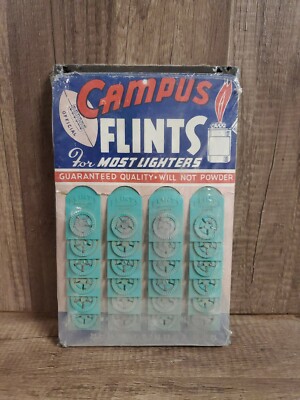 VINTAGE CAMPUS FLINTS 24 PACK STORE DISPLAY 
