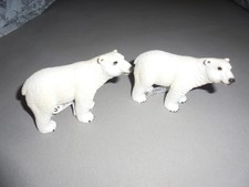 Schleich EISBÄREN / 2 Stück / Neu mit Fähn...