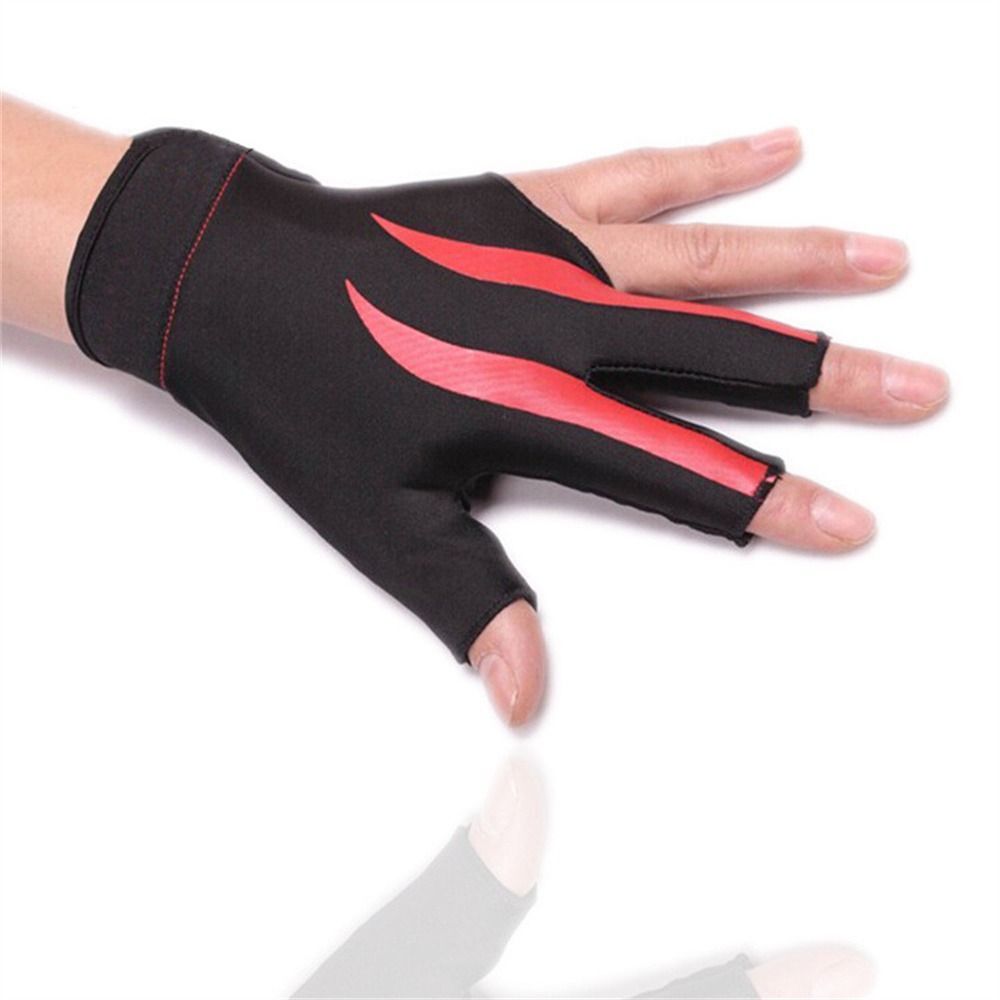 Non Slip Sports Glove Three Fingered Glove Snooker Glove Billiard