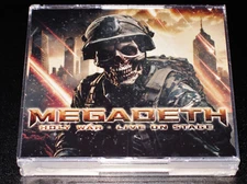 Megadeth: Holy War - Live On Stage 1997-2011 6 CD Box Set 2024 UK Jewel Case NEW
