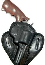 CEBECI Right Hand Leather OWB Belt Holster for RUGER SECURITY SIX 4" REVOLVER
