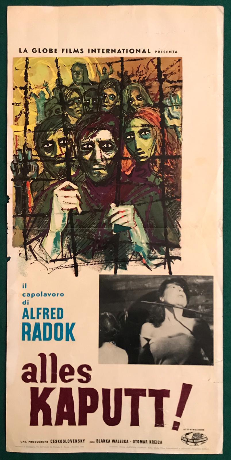 Locandina originale film Alles Kaputt! (1949) - Regia di Alfred Radok