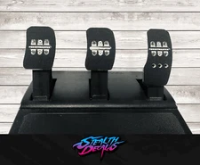 Fits Thrustmaster T3PA Pedal Plate Grips Mod Sim Racing Drifting