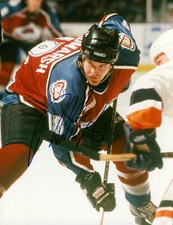 Adam Deadmarsh signed autograph 8x10 photo NHL Hockey Avalance Kings great