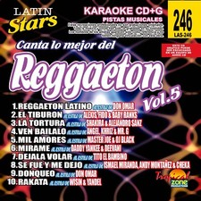 Karaoke Latin Stars 246 Reggaeton Vol. 5