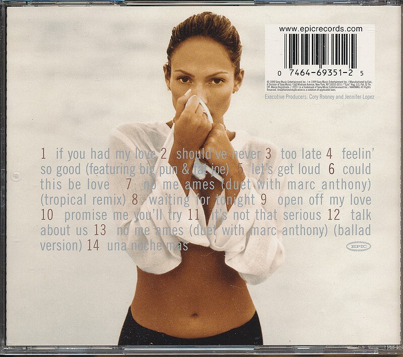 Jennifer Lopez - On the 6 RARE out of print CD '99 | eBay