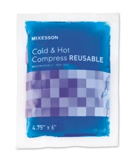 McKesson Hot / Cold Pack, Small, Reusable, 4.75 X 6 Inch, 3 Pack