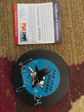 Sergei Makarov Signed Autograph Auto Puck Hockey PSA PSA/DNA NHL San Jose Sharks