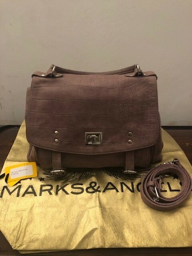 BORSA DONNA MARKS \u0026 ANGELS PELLE MARTELLATA COL. CIPRIA COME NUOVA | eBay