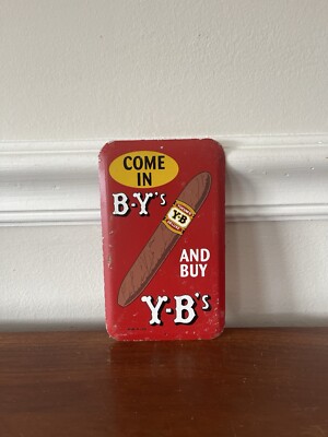 can you buy tobacco on ebay B-Y’s Come In And Buy Y-B’s Tobacco Advertising sign