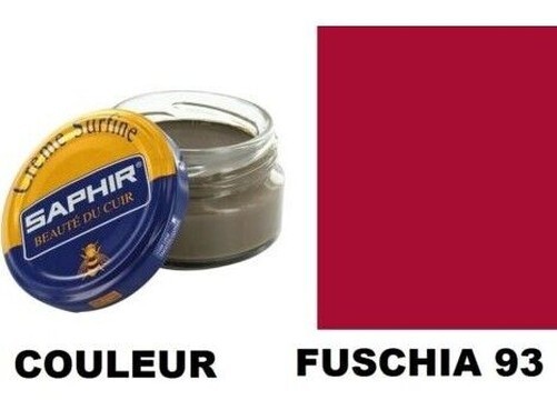 Diffusione Crema Superfine Lucido Cuoio Bricco 50ml Fucsia Saphir
