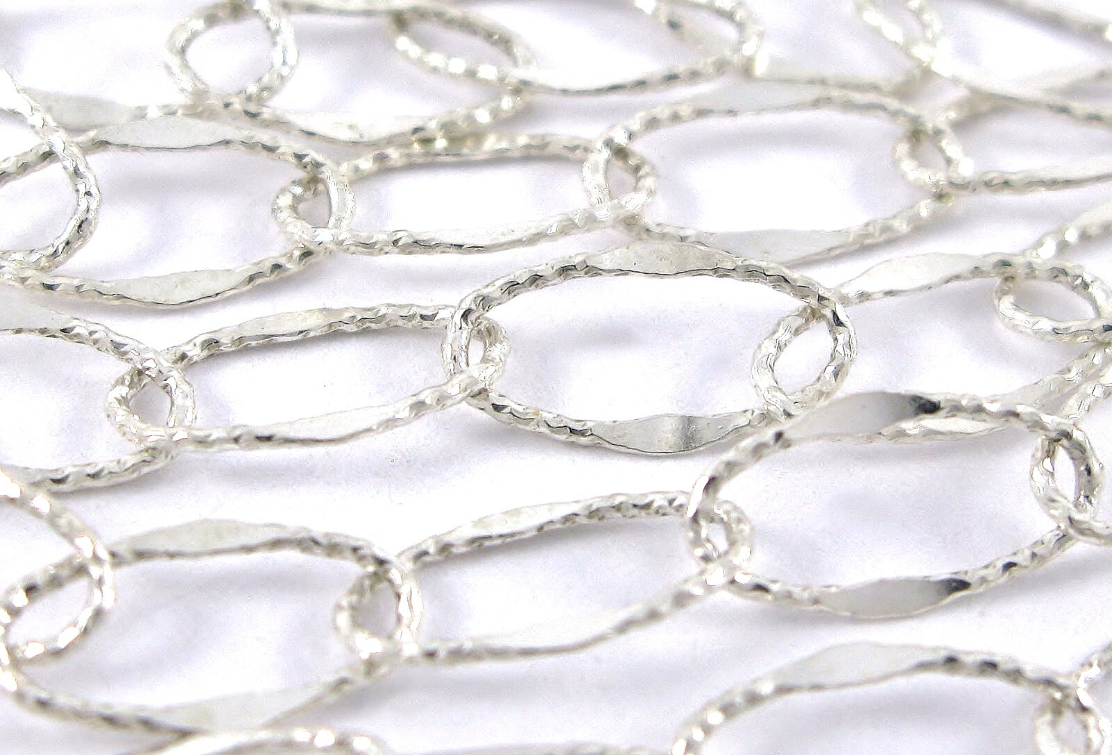 Solid Sterling Silver 925 Shell Pendant 30" Neckl… - image 9