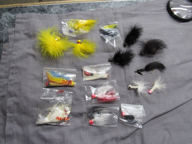 Vintage Various Thompson Doll Fly, Fle-Fly And More Fishing Lures Lot of 24