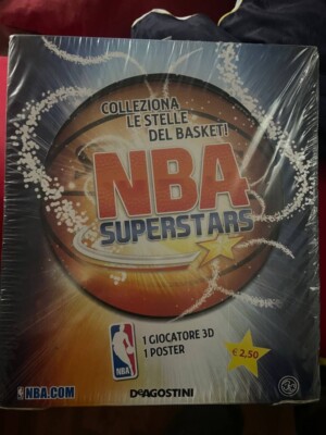 2010 NBA SUPERSTARS 3D Figur Box Sealed Deagostini (Lebron James, Kobe Bryant)