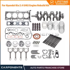 G4KJ 2.4L Engine Rebuild Overhaul Kit For Hyundai Tucson Kia Optima Sportage New