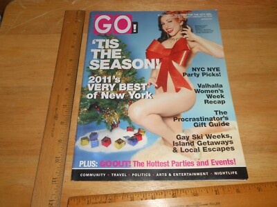Angie Pontani Cover,2011's Best Of NY, Ski,Valhalla PR Recap,2012 GO Mag,Lesbian
