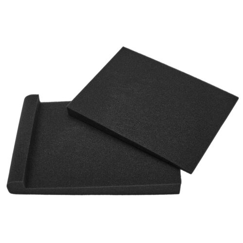 2x Studio Monitor Speaker Isolation Pad Acoustic Foam For 5/6 Inch Speakers New - Picture 1 of 20