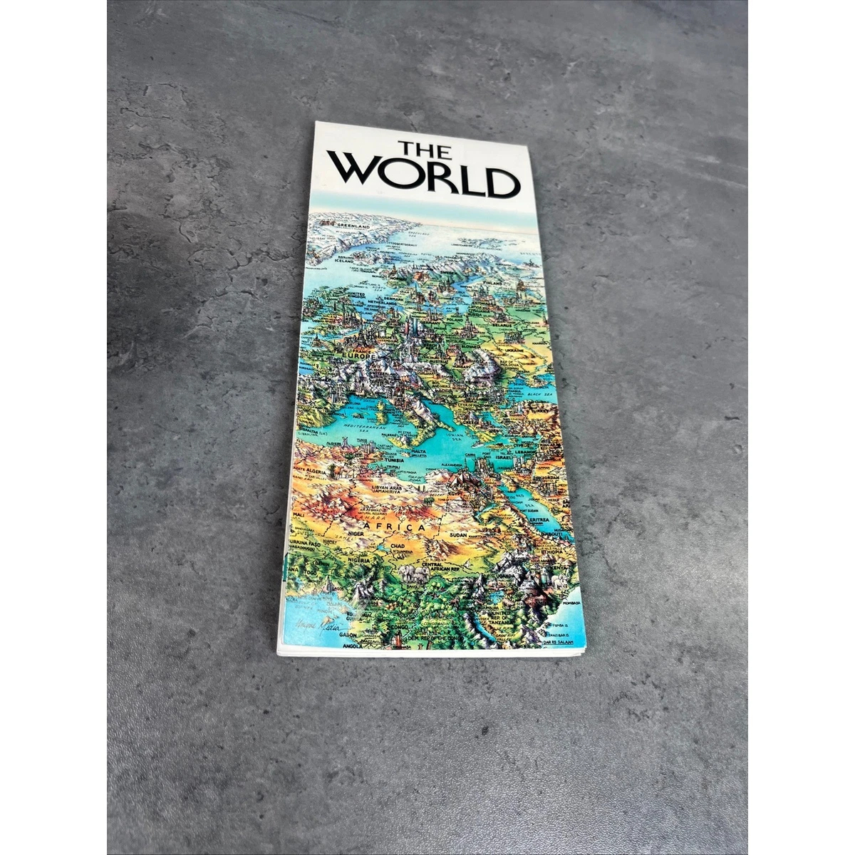 25+ 1990-1999 Date Range Antique World Maps & Atlases for sale