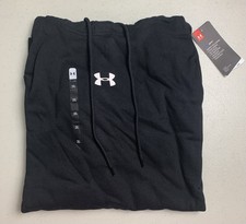 WOMEN'S UNDER ARMOUR UA LOGO BLACK HOODIE 2XL XXL Cold Gear New NWT