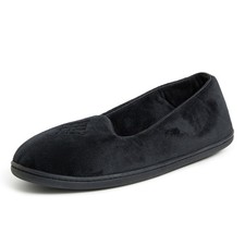 Dearfoams Women's Rebecca Lightweight Cozy Memory Foam Closed Back Slipper with