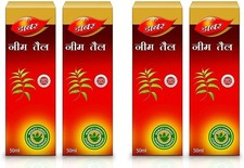 Dabur Neem Oil 50 ml For Skin Acne Vulgaris  Boils on Skin Free Shipping best