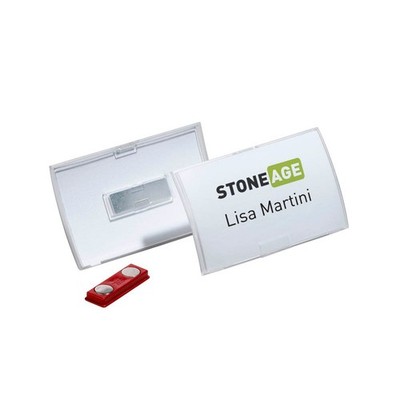 DURABLE Click Fold Namensschilder mit Magnet 9,0 x 5,4 cm, 10 St.